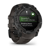 Garmin Instinct 3 – 50 mm, AMOLED Black with Charcoal Band