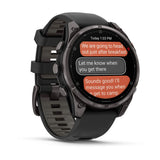 fēnix® 8 Pro – 47 mm AMOLED Carbon Gray DLC Titanium