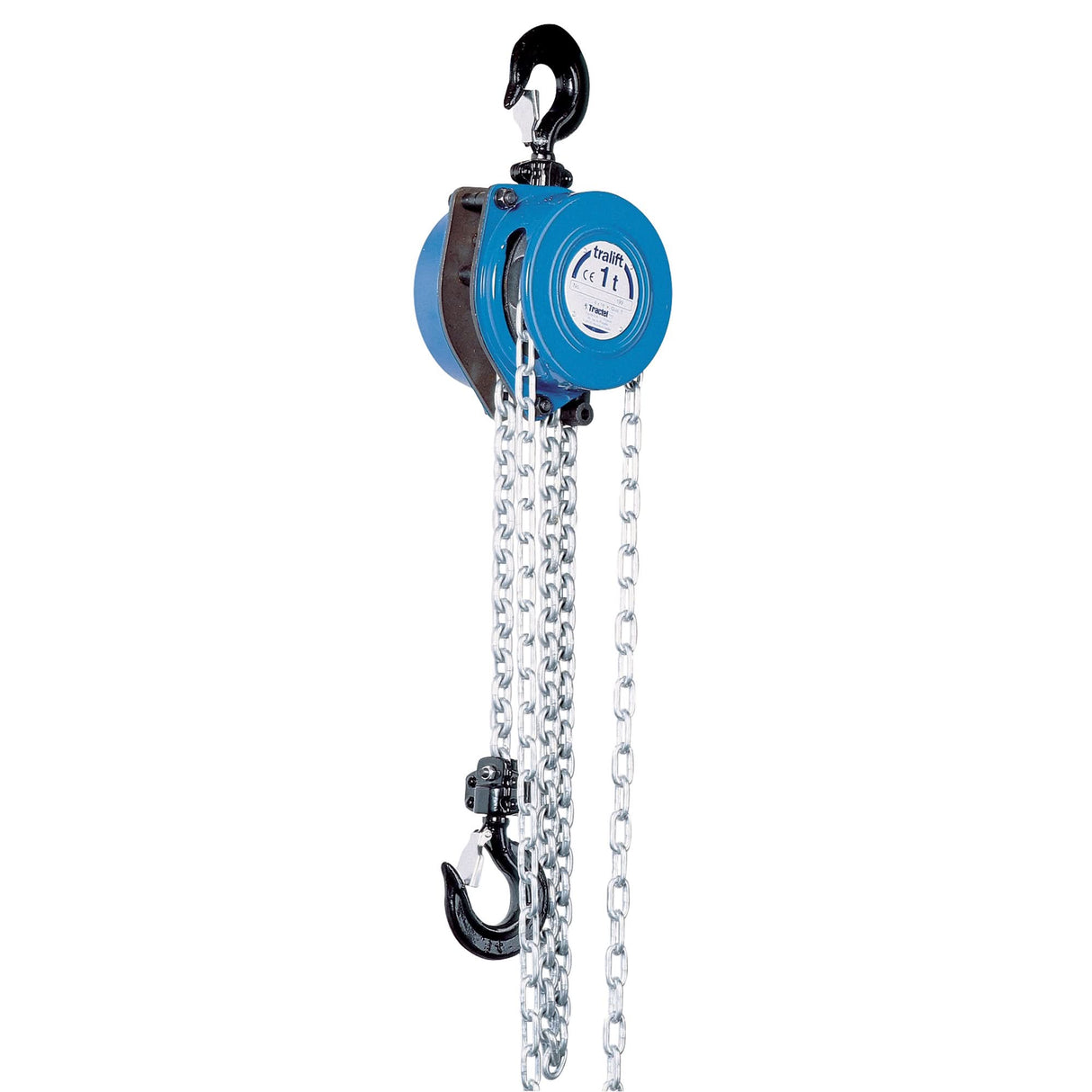 Tralift® Chain Hoist, 20' Lift, 2000 lbs. (1 tons) Capacity, Grade 80 Chain