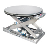 EZ Loader® SS Self-Levelling Pallet Positioner - 100% Stainless Steel, 43" L x 43" W, 4000 lbs. Cap.