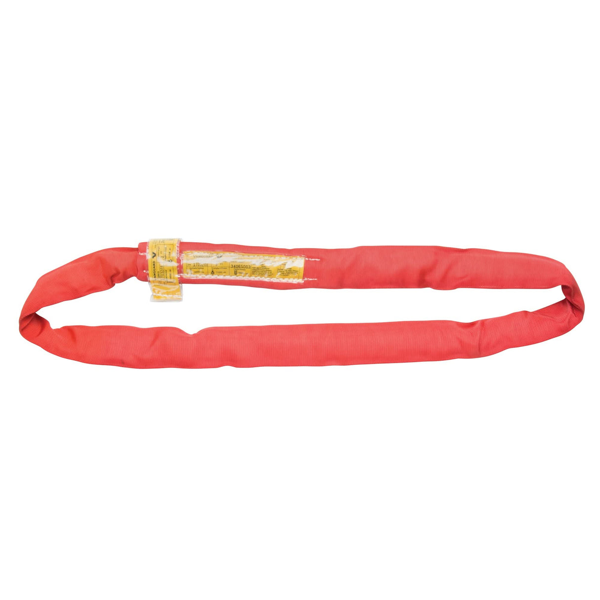 Polyester Round Sling, Red, 3" W x 3' L, 14000 lbs. Vertical Load