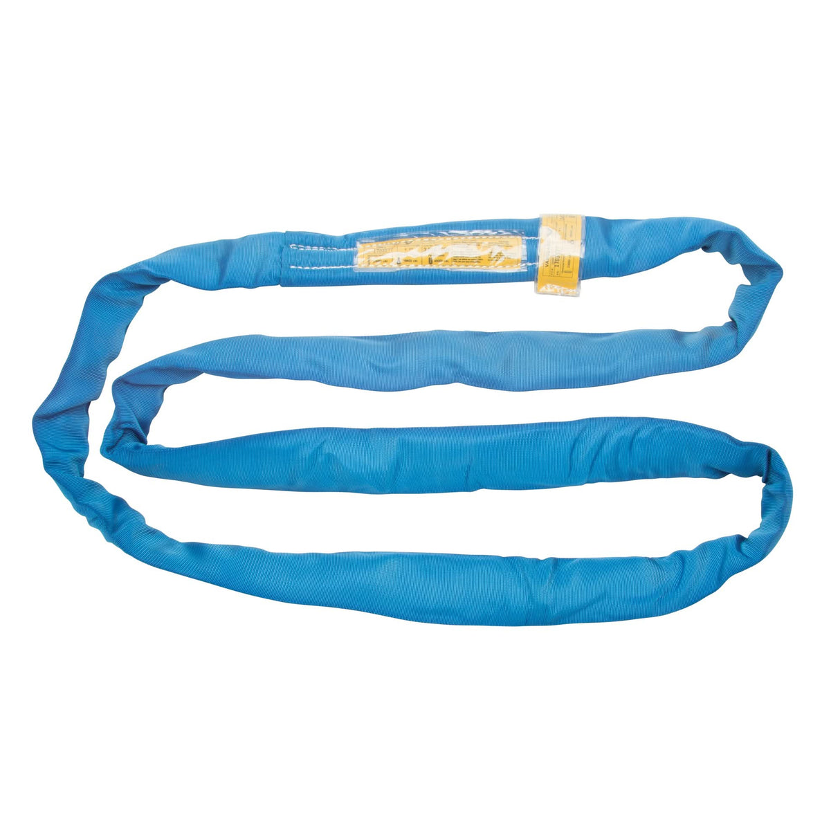 Polyester Round Sling, Blue, 4" W x 8' L, 23000 lbs. Vertical Load