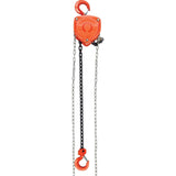 Chain Hoist, 10' Lift, 1000 lbs. (0.45 tons) Capacity, Alloy Steel Chain