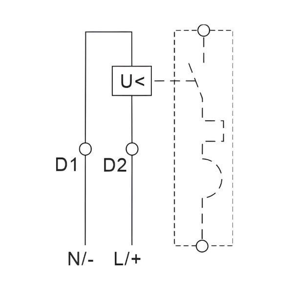M2/M3 Under-Voltage Release Trip 110 to 127Vdc | UVT22NG