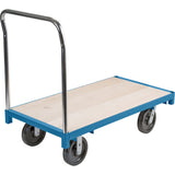 Heavy-Duty Platform Truck, 48" L x 30" W, 2500 lbs. Capacity, Nylon Casters