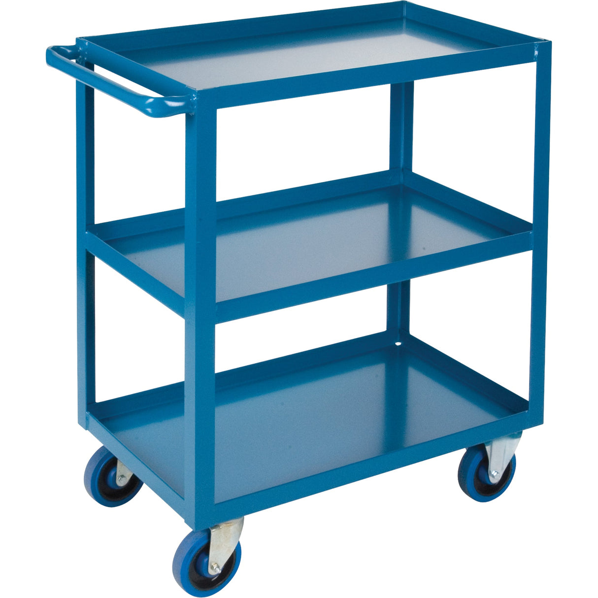 Heavy-Duty Shelf Cart, 3 Tiers, 18" W x 48" H x 33" D, 1200 lbs. Capacity