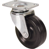 General Purpose Caster, Rigid, 3" (76 mm), Rubber, 90 lbs. (40.8 kg.)