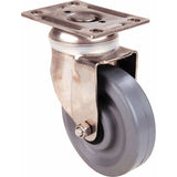 Caster, Swivel with Brake, 4" (101.6 mm), High Temp. Phenolic, 250 lbs. (113 kg.)