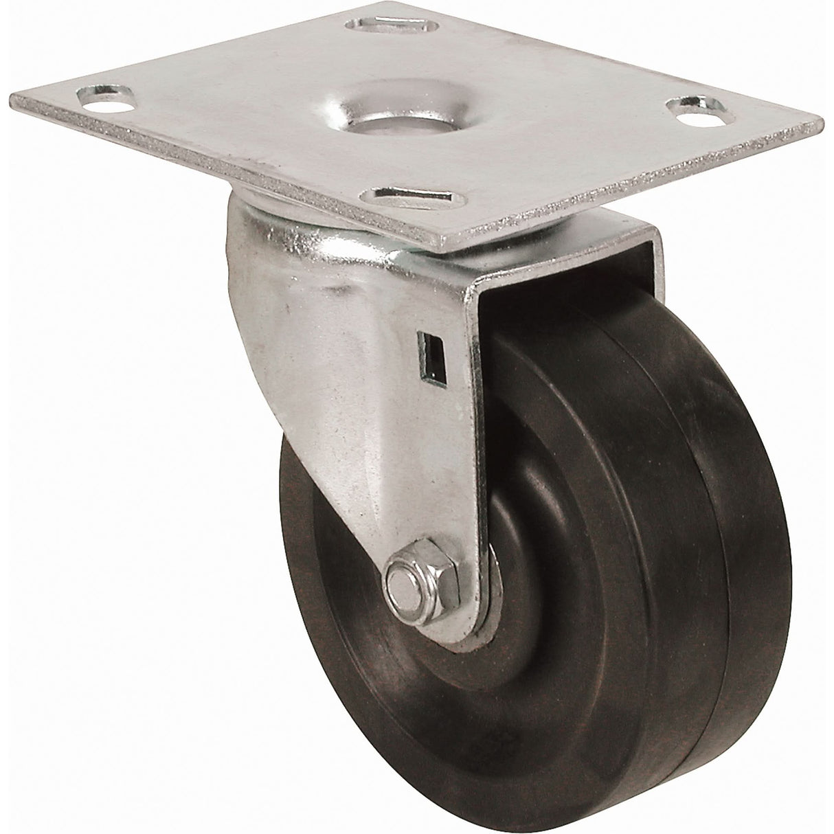 Heavy-Duty Caster, Rigid, 5" (127 mm), Hard Plastic/Nylon, 700 lbs. (317 kg.)