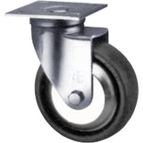 Heavy-Duty Caster, Swivel, 5" (127 mm), Neoprene, 550 lbs. (249.5 kg.)