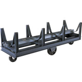 Chariot porte-barres, 96" L x 28" l x 29" H, capacité 10000 lb, roues phénoliques