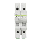 Miniature Circuit Breaker 4A, D Curve 480Y/277Vac 2P | B1H2D4