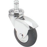 Comfort Roll Caster, Swivel, 3" (76 mm) Dia., 175 lbs. (79 kg.) Capacity