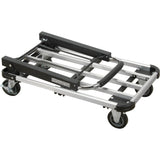 Foldable Platform Trucks, Aluminum, 300 lbs., 28" L x 16" W, 32" High