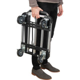 Foldable Platform Trucks, Aluminum, 300 lbs., 28" L x 16" W, 32" High