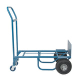 Convertible Deluxe Hand Truck, Steel, 800 lbs. Capacity