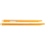 Fork Extensions, 84" L x 5" W, For Fork Width of 4"