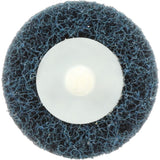 Standard Abrasives™ Quick Change Buff & Blend HS Disc 840358, 2" Dia., Medium Grit, Aluminum Oxide