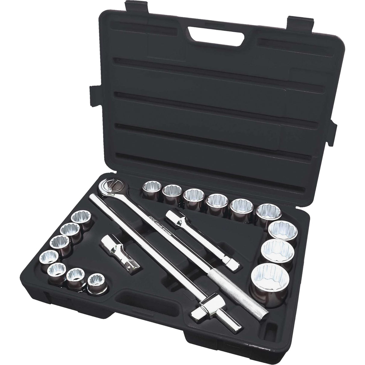 ISK-3421 SAE Socket Set, 21 Pcs, 3/4" Drive Size