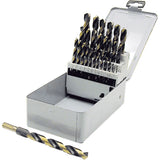 BG29RS Premium JET-KUT B & G Reduced Shank Drill Bit Set, 29 Pieces, High Speed Steel