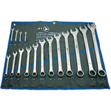CWS-16S Combination Wrench Set, 16 Pieces, Imperial