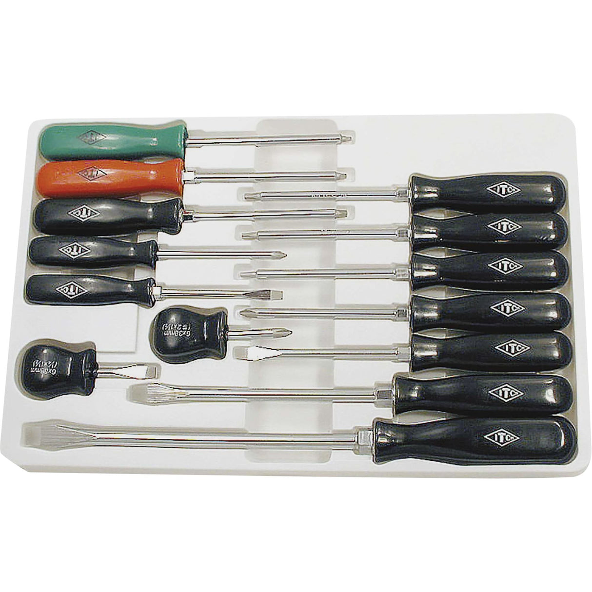 ISD-14 ABS Handle Screwdriver Set, 14, Magnetic