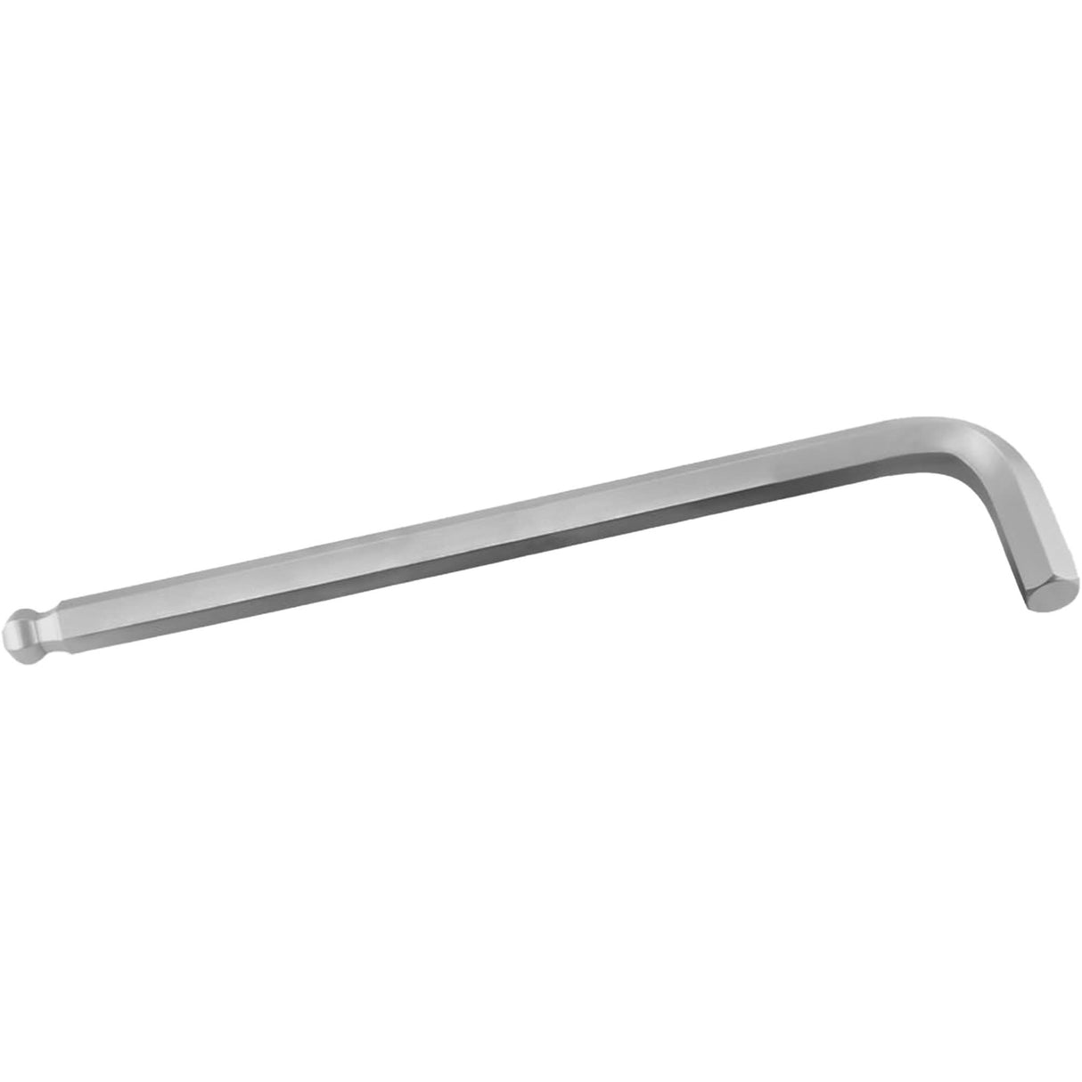 Long Arm Hex Key Wrench, Ball End, 0.05" x L Shape