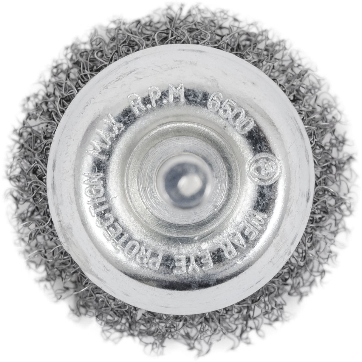 Shaft-Mounted Crimped Cup Brush