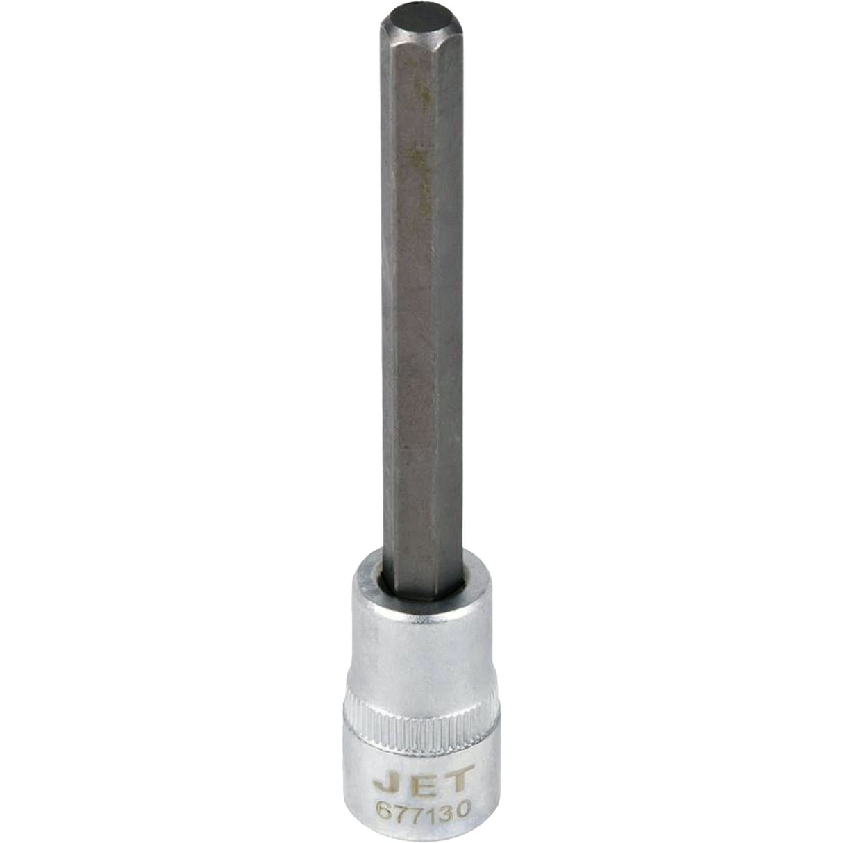 Bit Socket, Hex, 1/4" x 4" L, 3/8" Drive