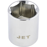 Regular Chrome Socket, 3/4", 3/8" Drive, 6 Points
