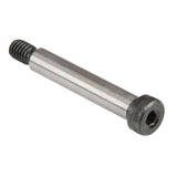 Socket Shoulder Screw, 3/8" Dia., 2" L, Black Oxide