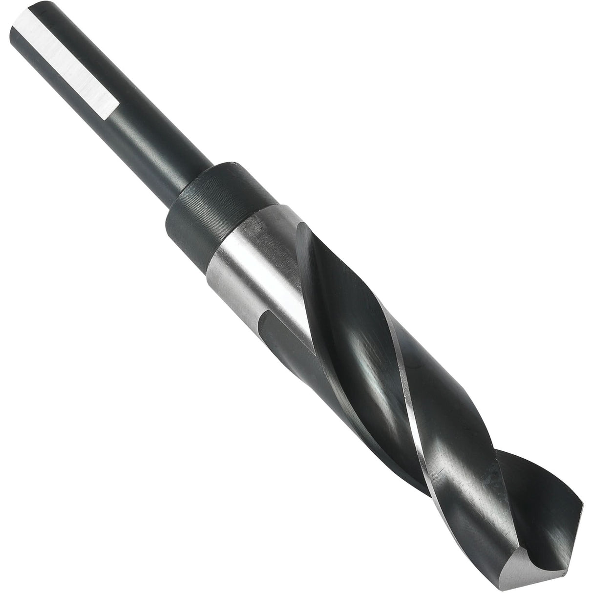 Reduced Shank Drill Bit, 13/16", High Speed Steel, 3" Flute, 118° Point