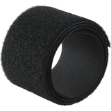 Flame-Resistant Fastener, Loop, 50 yds x 3/4", Sew-On, Black