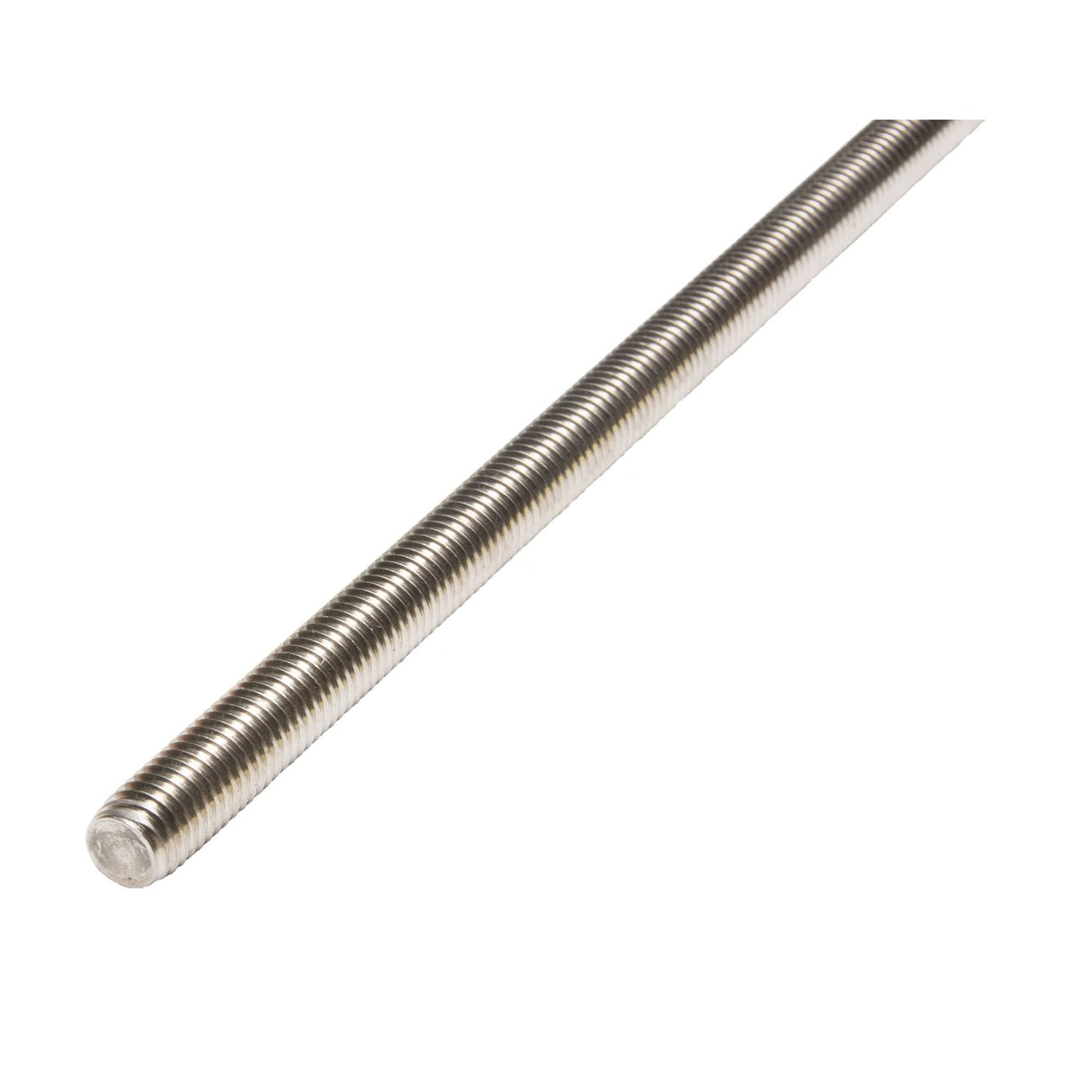 Threaded Rod, 5/8"-11, 36" L, Stainless Steel, Grade 18-8 Grade