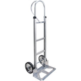 Knocked Down Hand Truck, P-Handle Handle, Aluminum, 52-1/8" Height, 500 lbs. Capacity