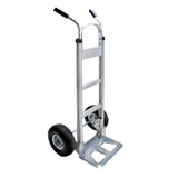 Knocked Down Hand Truck, Dual Handle, Aluminum, 50-5/8" Height, 500 lbs. Capacity