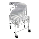 Expandable/Flexible Conveyors, 18" W x 12' 10" L, 200 lbs. per lin. ft. Capacity