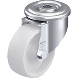 Nylon Caster, Swivel, 3-1/8" (79.375 mm) Dia., 330 lbs. (149.685 kg.) Capacity