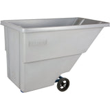 Tilt Truck, Polyethylene, 0.625 cu. yd., 500 lbs. Load Capacity