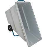 Tilt Truck, Polyethylene, 0.625 cu. yd., 850 lbs. Load Capacity