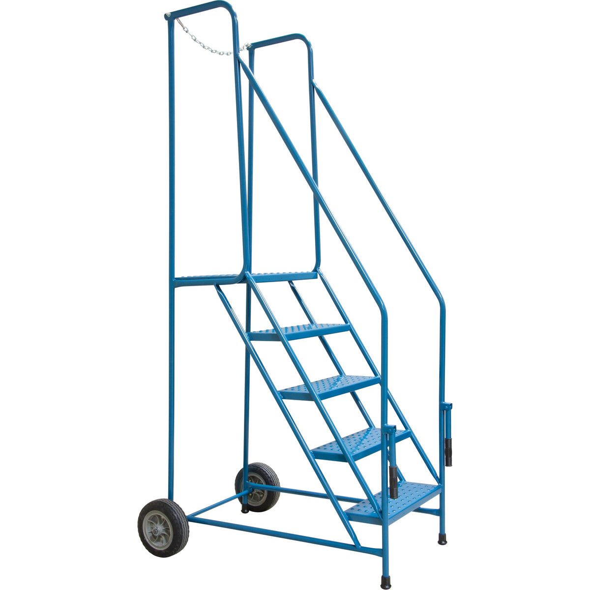 Trailer Access Rolling Ladder with Rails, 4 Steps, 22