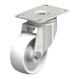 Impact-Resistant Caster, Swivel, 3-1/8" (79.5 mm), Nylon, 265 lbs. (120 kg.)