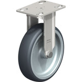 Caster, Rigid, 5" (127 mm), Thermoplastic Rubber-Elastomer, 265 lbs. (120 kg.)