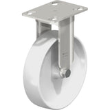 Caster, Rigid, 5" (127 mm), Nylon, 265 lbs. (120 kg.)