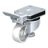 Heavy-Pressed Caster, Swivel, 3" (76 mm), Steel, 440 lbs. (199.58 kg.)