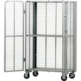 FST Series Folding Security Truck, 1 Tiers, 27" L x 45" W x 77" H, 2000 lbs. Cap.