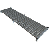 Adjustable Height One-Step Work Platform, 24" W x 97" D, 800 lbs. Capacity, All-Welded