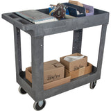 Utility Service Cart, 2 Tiers, 16-1/2" x 32-1/2" x 34-1/2", 550 lbs. Capacity