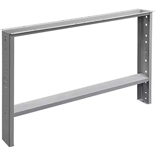 Workbench Leg, Steel, 48" D x 32" H, Single
