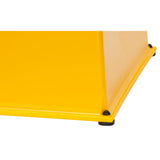 Industrial Step Stool, 3 Steps, 34-13/16" x 22-7/16" x 28-1/2" High